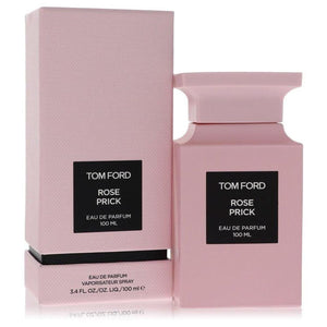Tom Ford Rose Prick Eau de Parfum 100ml unisex perfume matte pink bottle beside its pink box