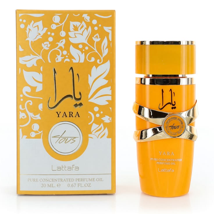 Lattafa Yara Tous Eau de Parfum Spray 100ml bottle with box, front view