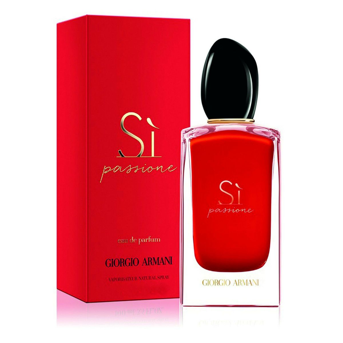 Giorgio Armani Si Passione EDP 100ml red perfume bottle for women