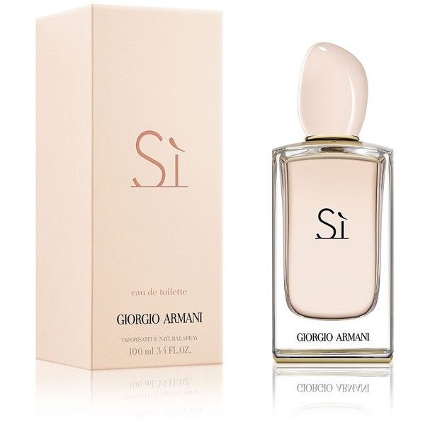 Giorgio Armani Si Eau De Toilette Spray for Women 100ml 3.4 oz bottle and box