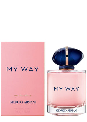 Armani My Way Refillable Eau De Parfum Spray for Women 90ml 3.0 oz bottle and box