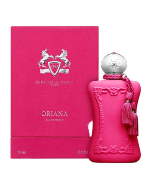 Parfums de Marly Oriana EDP 75ml pink perfume bottle with tassels and pink box for women