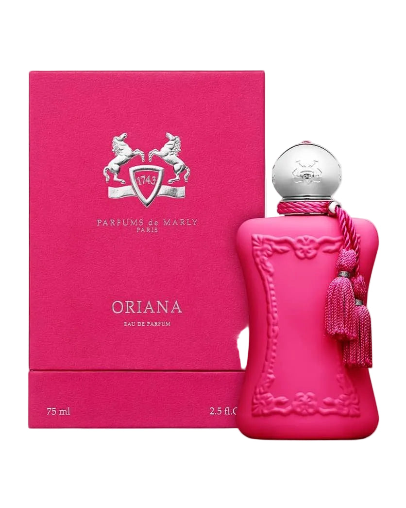 Parfums de Marly Oriana EDP 75ml pink perfume bottle with tassels and pink box for women