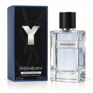 Yves Saint Laurent Y EDT 100ml light blue perfume bottle with box for men