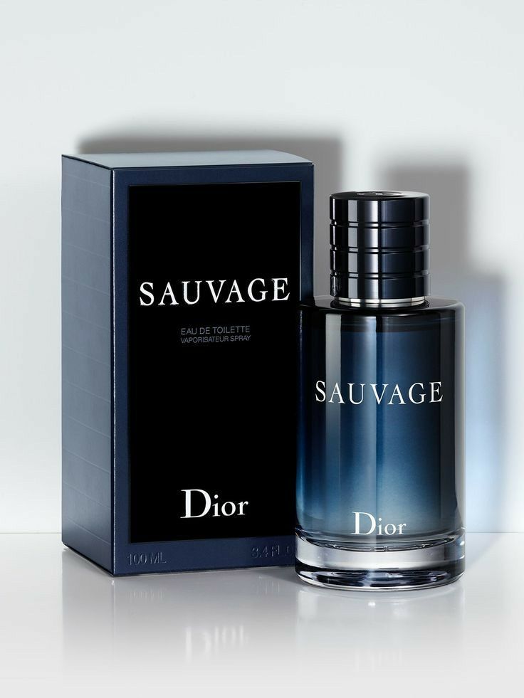 Dior Sauvage Eau de Toilette 3.4oz men's perfume bottle close-up
