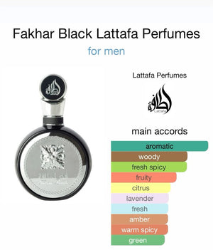 Lattafa Fakhar Black Eau de Parfum Spray 100ml / 3.4oz for Men PICKYOURCART