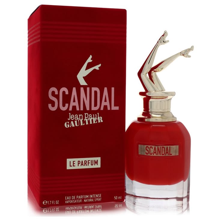 1. Jean Paul Gaultier Scandal Le Parfum Eau de Parfum 80ml bottle with box, front view
