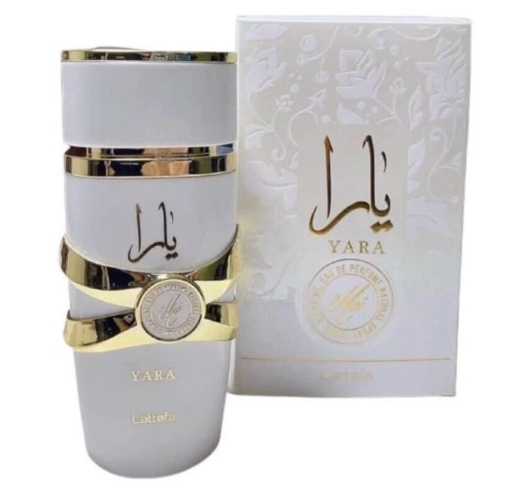 Lattafa Yara Moi Eau de Parfum Spray 100ml bottle with box, front view