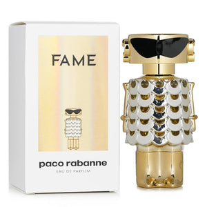 Paco Rabanne Fame Eau De Parfum Spray for Women 80ml 2.7 oz silver chainmail robot bottle and box