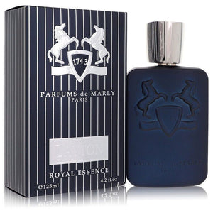 Parfums de Marly Layton EDP 125ml navy blue perfume bottle with striped box