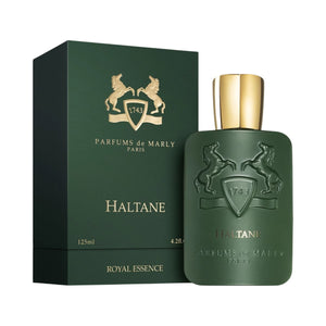 Parfums de Marly Haltane EDP 125ml green perfume bottle with gold cap and green box for men